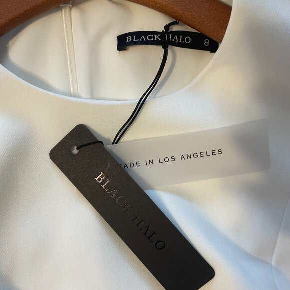 Black Halo Brooklyn Jumpsuit New with tags size 8 - Picture 4 of 7